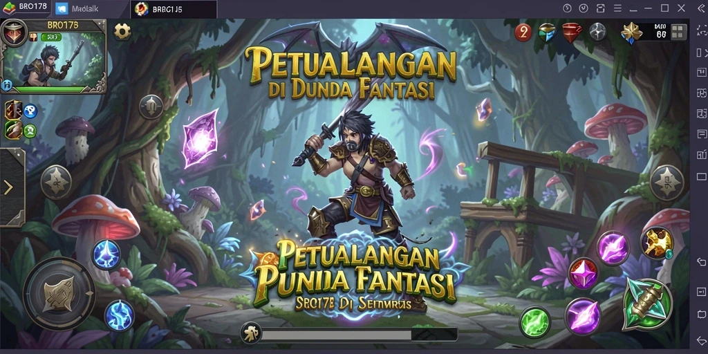 Tampilan gameplay BRO178 yang menakjubkan dan penuh aksi.