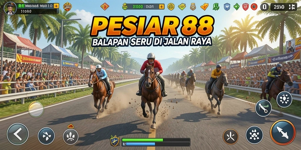 Gameplay PESIAR88 yang mengasyikkan dan menegangkan.