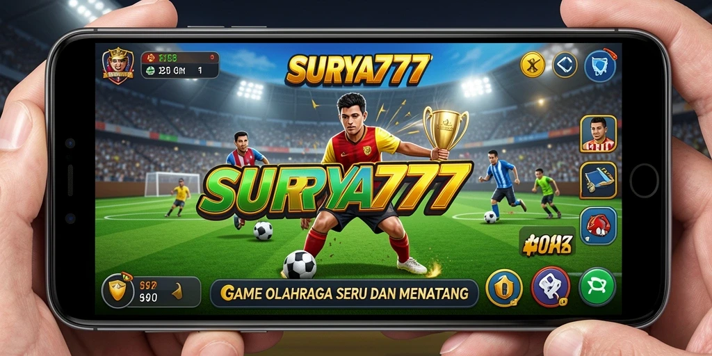 Screenshot mendebarkan dari gameplay <strong>SURYA777</strong> dalam bertanding olahraga.
