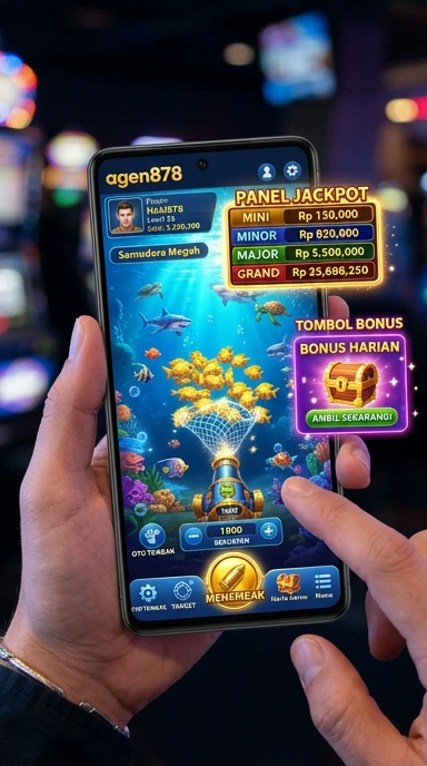 Screenshot fitur pencarian cepat di agen878.